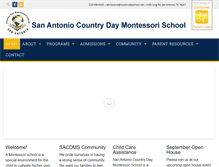 Tablet Screenshot of countrydayschool.net